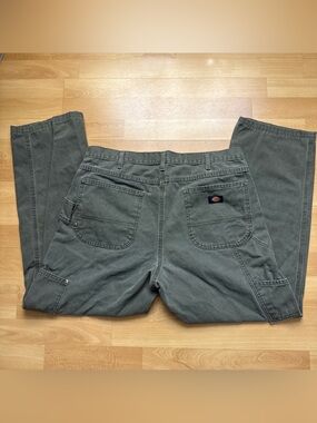 Dickies Vintage Moss Green Carpenter Pants Mens Size 36